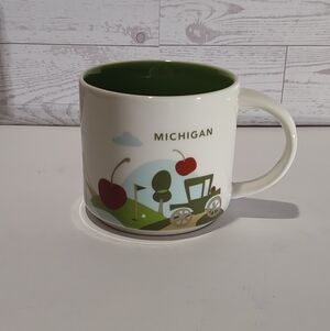 Starbucks Michigan "You Are Here" Collection ceramic coffee mug